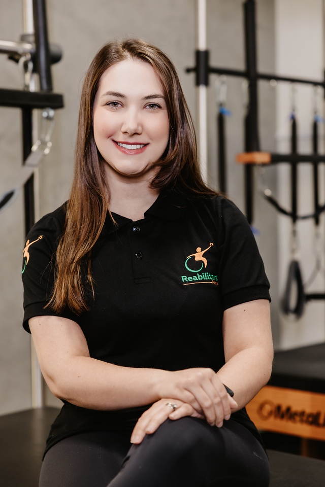 Luana Ruthes Florentin, fisioterapeuta ortopédica e coordenadora da clínica da Reabilitare Prime